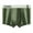 Army Green, variant on Iugvhana Men's Breathable Viscose Cotton Moisture Wicking No Roll Waistband Tagless Underwear Boxer Briefs Dark Gray XL