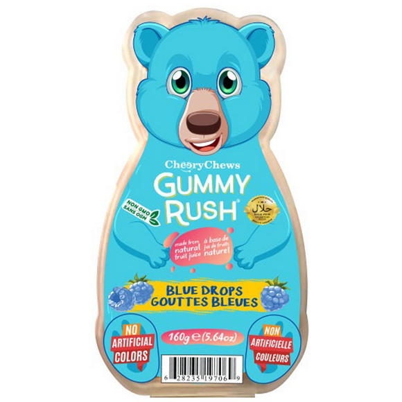 Gummy Rush Blue Drops 160g