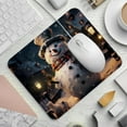 thumbnail image 2 of Snowman Desk Pad Mousepad, Square 8.3x9.8 Inch Non-Slip Rubber Bottom Printed Desk Mat, Suitable for Office and Gaming, 2 of 6