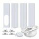 thumbnail image 1 of Adjustable Portable Air Conditioner Window Kit for Sliding Ventilation Systems, 1 of 4