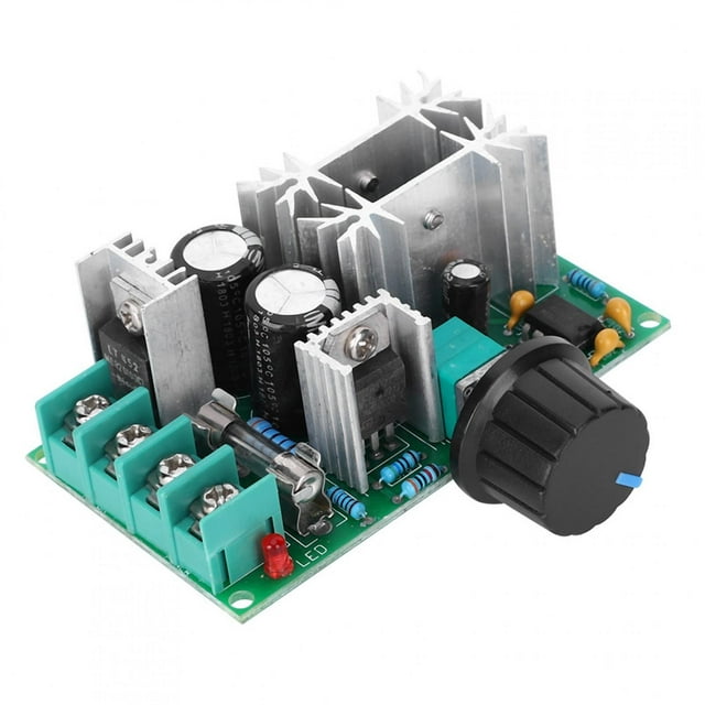Dioche DC Motor Speed Controller,Speed Regulation Module,DC Motor Speed Controller Module PWM Governor Power Regulator Fan 12V24V36V48V 20A