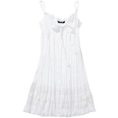 Juniors Crinkle Summer Dress