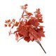 thumbnail image 5 of Hojas artificiales Tela de plantas Imitación de hojas Ramo Decoración de plantas de simulación para el hogar, Naranja sidaley HA8212-04B, 5 of 6