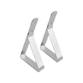 6Pc Stainless Steel Windproof Tablecloth Clips, Triangle Shape Metal ...