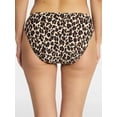 thumbnail image 3 of Time and Tru Women's and Women's Plus Mid Rise Bikini Swim Bottoms, Sizes XS-3X, 3 of 6