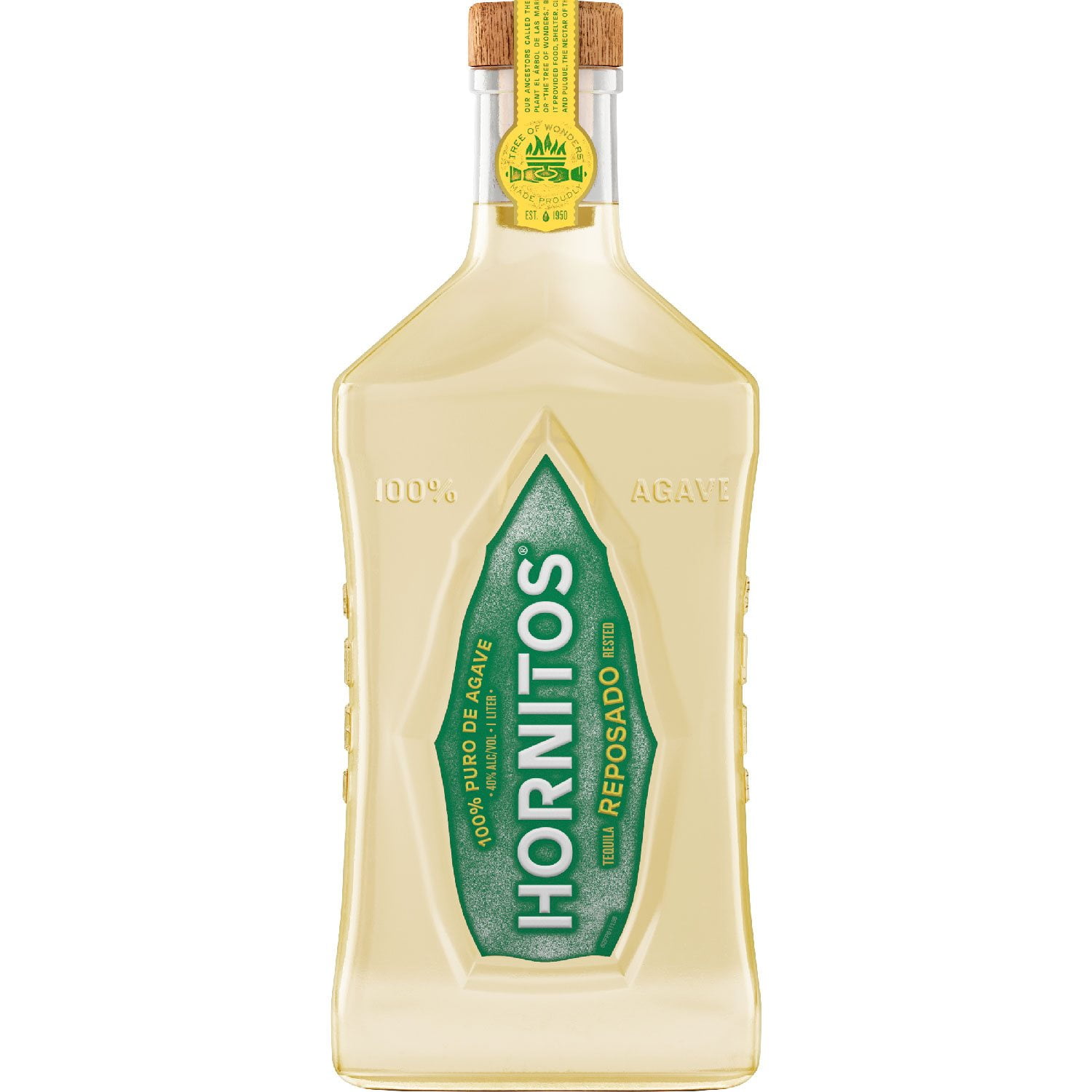 Hornitos Sauza Reposado Tequila, 1 L