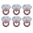 thumbnail image 2 of Ring Balloon, Safe Non  Spherical Decoration Bride Balloon  For Engagement For Birthday Parties Rose Gold, 2 of 8