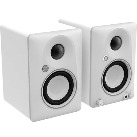 Mackie CR3.5BT-LTD-WHT 3.5" Limited-Edition White Powered Studio Monitors With Tone Control and Bluetooth (Pair)