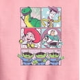 thumbnail image 2 of Toy Story 4 - Sunny Side Up Grid - Toddler & Youth Crewneck Fleece Sweatshirt, 2 of 4
