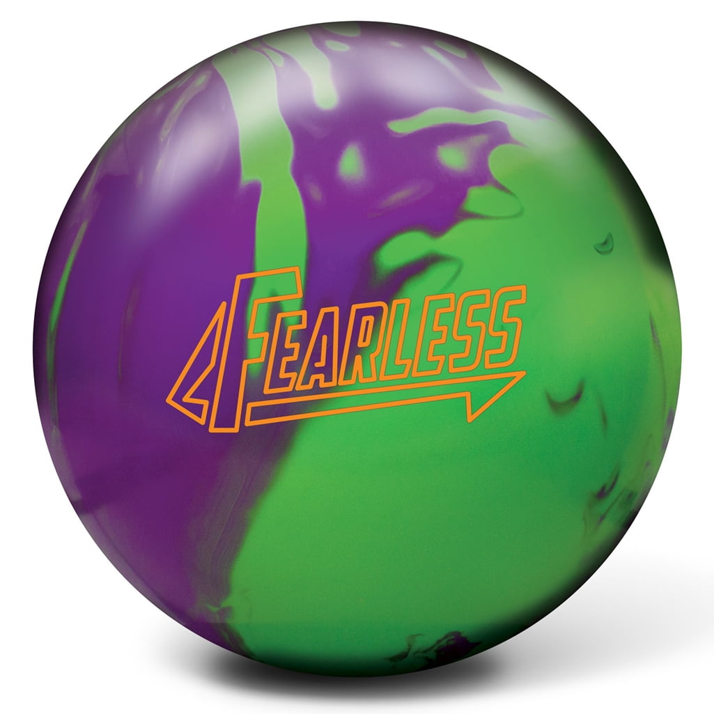 Brunswick Fearless Bowling Ball Neon Green/Violet 15lbs