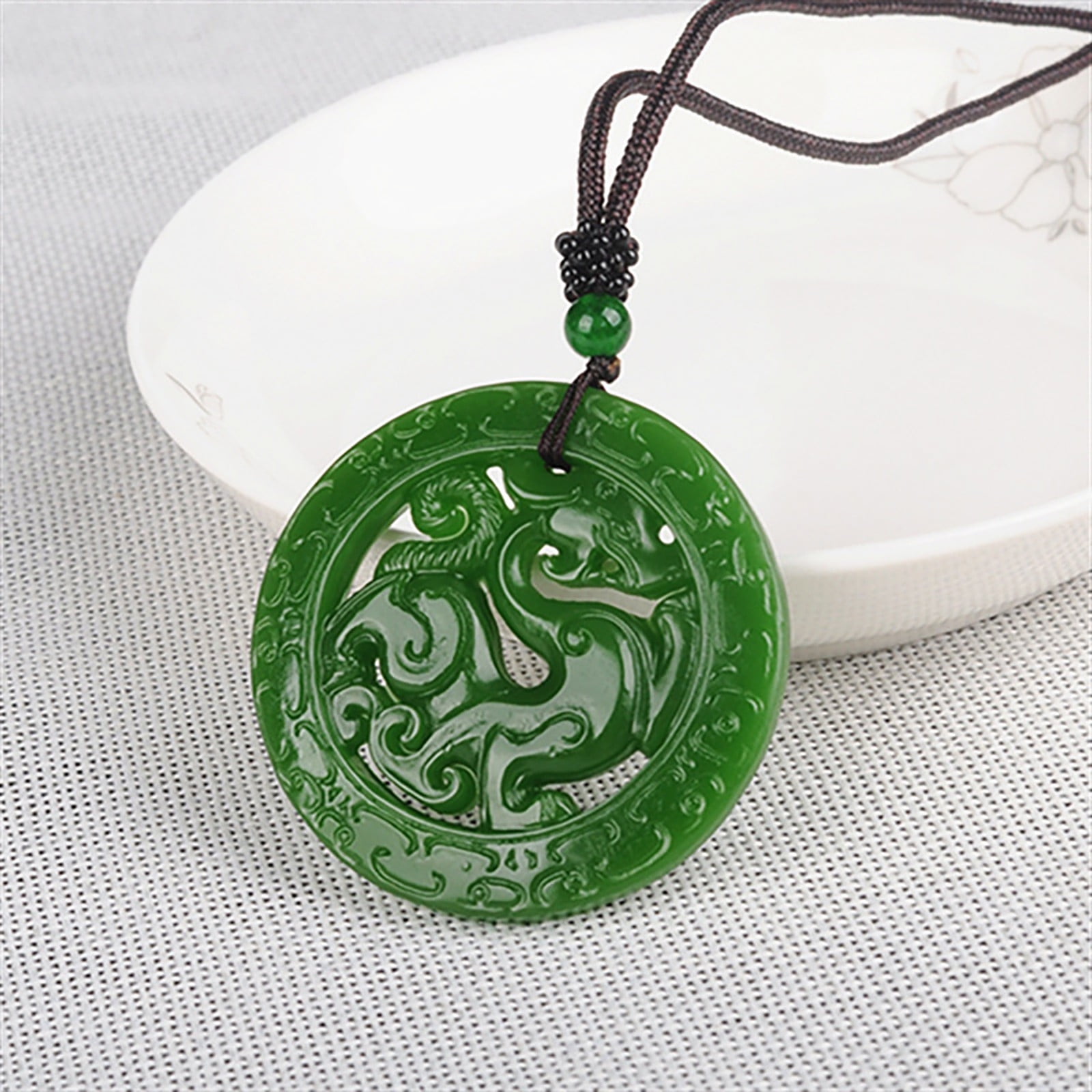 Shop Jade Necklace Pendant Dragon with great discounts and prices online -  Dec 2023 | Lazada Philippines