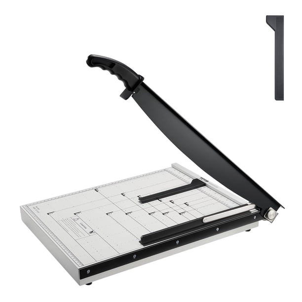 Cortador de papel VEVOR, recortadora guillotina de 18 cm de longitud cortada, 15 hojas