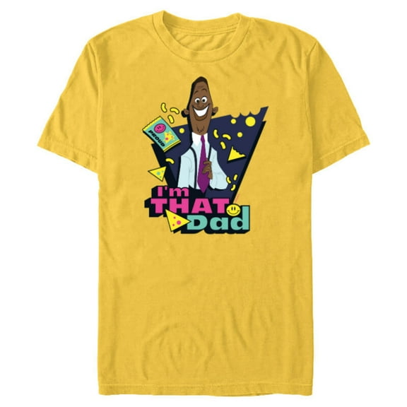 Disney The Proud Family Oscar I’m That Dad Father’s Day Gift - Short Sleeve Blended T-Shirt for Adults - Customized-Yellow
