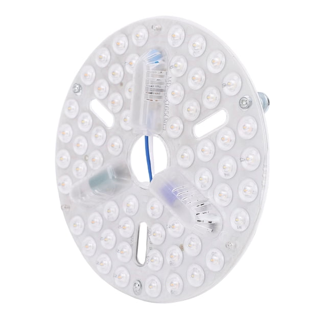 Ventilador De Techo De 6,5 Pulgadas, Luz LED De Repuesto Para PC, Montaje Empotrado Regulable En 3 Colores, Cuidado De Los Ojos, Ventilador Con Luz LED, Panel De Retroadaptación