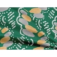 thumbnail image 5 of oneOone Rayon Green Fabric Abstracts Sewing Craft Projects Fabric Prints By Yard 56 Inch Wide, 5 of 5