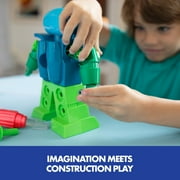 Educational Insights Design and Drill Robot, Preschool Construction Toy, Toddler STEM, Ages 3+