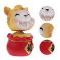 thumbnail image 3 of 1Pc Tiger Decoration Tiger Desktop Ornament Photography Prop Tiger Shaped Model, 3 of 8