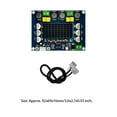 thumbnail image 2 of Matsuzay Placa amplificadora de potencia Digital de 120W, cc 12-26V, altavoz de 2 canales, caja de sonido, módulo de amplificador ajustable, equipo de Cables de audio/vídeo Microprocesador TPA3116, 2 of 6
