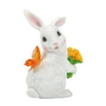 thumbnail image 2 of S SERENABLE Landscape Lamp with Butterfly and Rabbit Figurine for Fence Lawn Porch White, 2 of 9