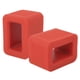 thumbnail image 3 of de seguridad coche accesorio 2pcs Silicona Asiento de coche Hebilla de cinturón Titular Cinturón de seguridad Receptor Auto AccessoriesRed LHCER Descripción de la referencia, 3 of 8