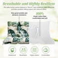 thumbnail image 5 of Eurhowing Outdoor Bench Cushion Waterproof, 60"x40"x4" Thick Patio Swing Chair Cushions with Ties, All-Weather High Density Foam Seat Pad for Porch Garden Furniture, Hawaiian, 5 of 11