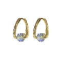 thumbnail image 5 of Pendientes coreanos de circonitas con microincrustaciones, diseño de nicho de lujo ligero de alta gama, pendientes franceses de moda, 5 of 5