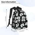 thumbnail image 4 of Vsdgher Cool Car Print Unisex Large Capacity Bookbag Schoolbag Casual Daypack for High School/College/Teens/Travel/Work, 4 of 8