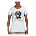 thumbnail image 2 of Wild Bobby, Pitbull to all Haters Funny, Animal Lover, Women Graphic Tee, White, 3X-Large, 2 of 4