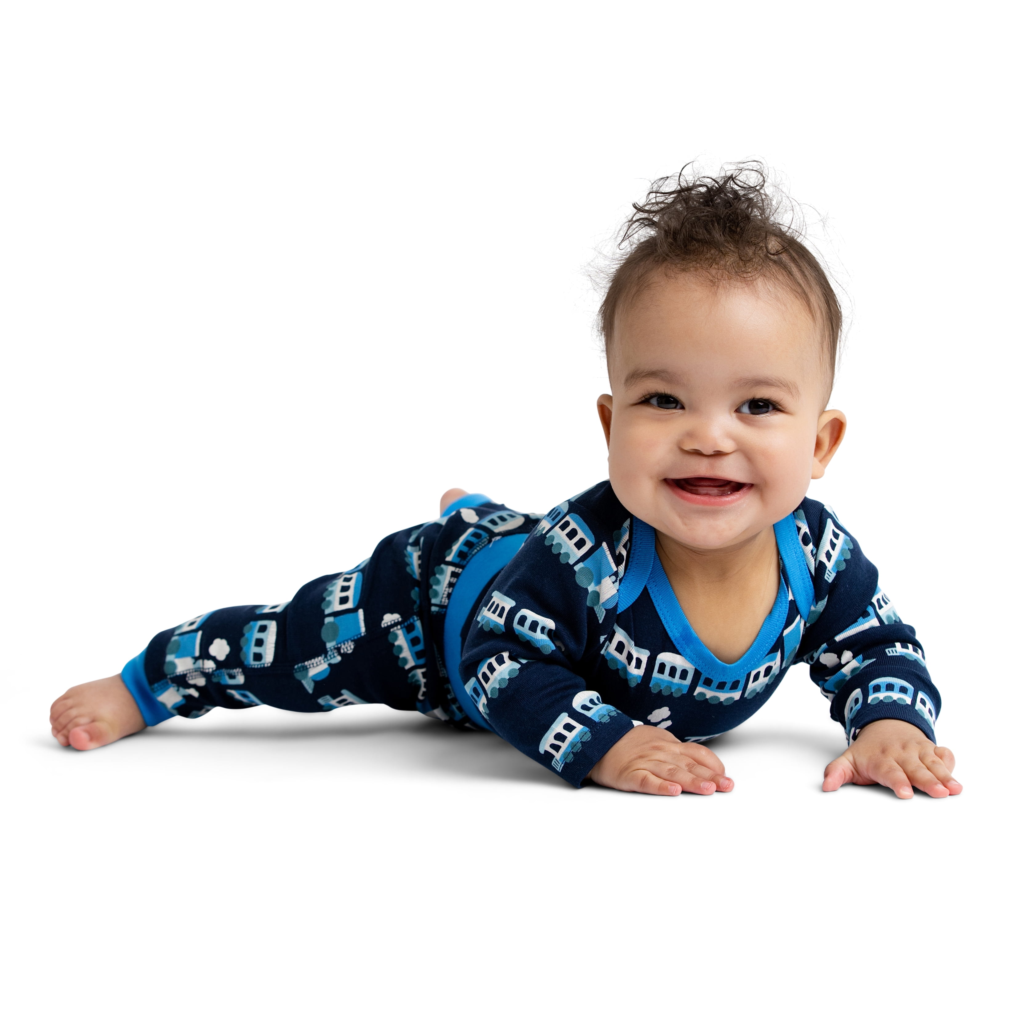M+A by Monica + Andy Gender Baby Boys Organic Cotton First Moves Set, 2-Piece, Sizes 0M-24M