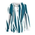 thumbnail image 5 of Ketyyh-chn99 Hooded Cardigan Sweaters for Women Plus Size Pullover Top with Long Sleeves Blue,L, 5 of 5