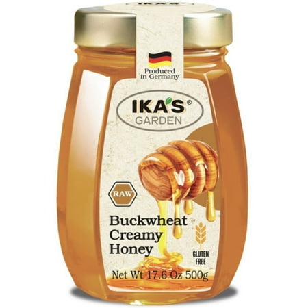 Ika s Garden Raw Buckwheat Creamy Honey 17.6 oz Ika s Garden Raw Buckwheat Creamy Honey 17.6 oz