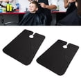 thumbnail image 1 of Salon Barber Capes Set, Adjustable Barber Cape Set Enlarge Cape Iron Hook  for Home, 1 of 8