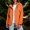 Orange, variant on Womens Lightweight Hooded Rain Jacket Windproof Water Resistant Zip Up Long Sleeve Jacket Outdoor Hiking Travel Coat