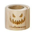 thumbnail image 1 of Portavelas De Halloween Cilíndrico Portavelas Cilíndrico De Halloween Esquinas Redondeadas Portavelas De Madera Tallada Con Estampado De Calabaza Para Decoración De Festivales Moyic HA014177-00, 1 of 7