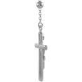 thumbnail image 3 of Sterling Silver 5mm Bead Rosary Necklace for Women and Men Miraculous Medal Center Nickel Free Italy 18 inch, 3 of 7