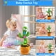 thumbnail image 3 of Juguete para bebé Dancing Talking Cactus, Ayeboovi, que imita el disco, 3 of 9