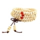 thumbnail image 1 of LUVCLS Pulsera de cuentas de Buda con nudo chino de sándalo rojo de imitación, lote F9, 1 of 7