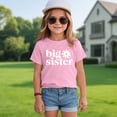 thumbnail image 2 of KPOPLK Girl's Graphic Print Tee Shirt Crew Neck Short Sleeve T Shirts Summer Cute Trendy Tops Size 13-14 Years,Pink, 2 of 4