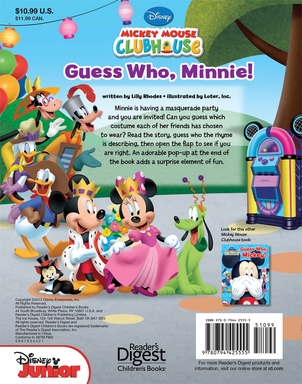 Disney Mickey Mouse Clubhouse Guess Who, Minnie! (Book 1