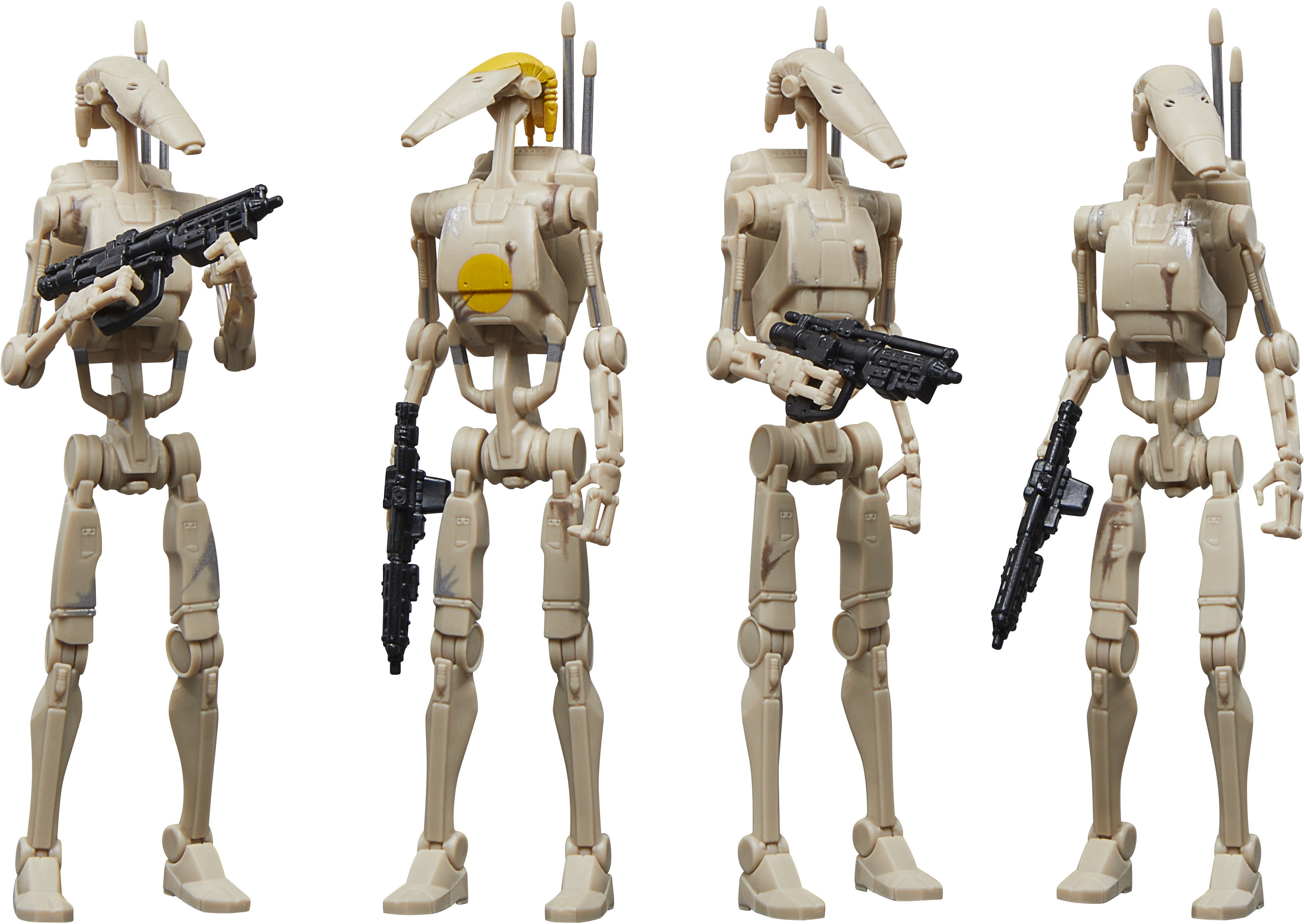 Star Wars: The Phantom Menace - Vintage Collection - Battle Droid Action Figure 4-Pack