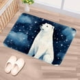 thumbnail image 5 of Polar Bear Area Rugs: Polyester Non-Slip Kitchen Mat Office Rug - Machine Washable, 5 of 6