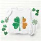 thumbnail image 5 of TaTaai Womens St Patricks Day Sweatshirt Long Sleeve Crewneck Casual Pullover Holiday Print Fleece Lined Top Gift, 5 of 6