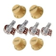 thumbnail image 1 of Potenció Guitarra 4x Potenciómetros de sonido A500K B500K Reempzo de para Guitarra Eléctrica con de Control de Yuyangstore Potenciómetro de guitarra, 1 of 8