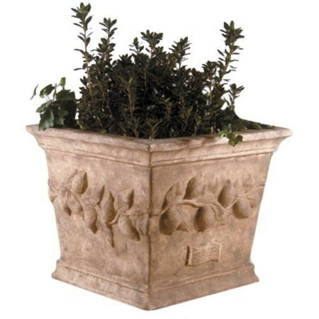 Square Resin Lemon Planter