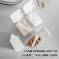thumbnail image 7 of Kitchen Seasoning Box, Plastic Spice Jars, Transparent Storage Containers, Leak-proof Lids, for Spices, Baking Supplies, and Pantry Organization, 6-pack, by FAJHHA, 7 of 7