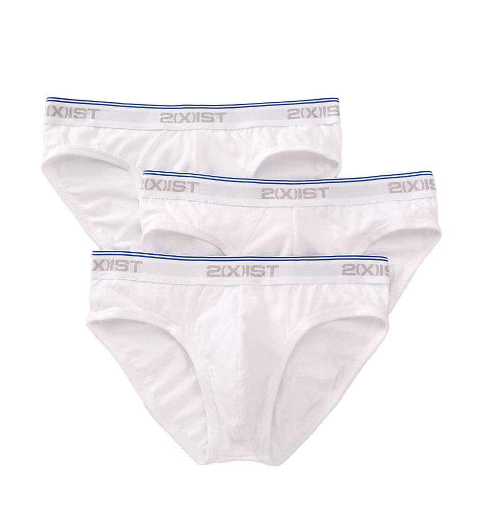 2xist Stretch No-Show Brief 3 Pack 21320 Black