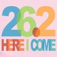 thumbnail image 2 of CafePress - 26.2 Here I Come Body Suit - Long Sleeve Cotton Baby Bodysuit, 2 of 4