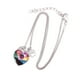 thumbnail image 1 of Collar con colgante en forma de corazón grabado con arcoíris, collar con colgante en forma de corazón para perros, collares y colgantes, 1 of 8