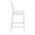 thumbnail image 7 of Compamia Siesta Maya Resin 25.6" Counter Stool in White, 7 of 7