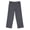 Grey, variant on Bienzoe Girl's School Uniforms High Tech Durable Adjust Waist Pants Black 14